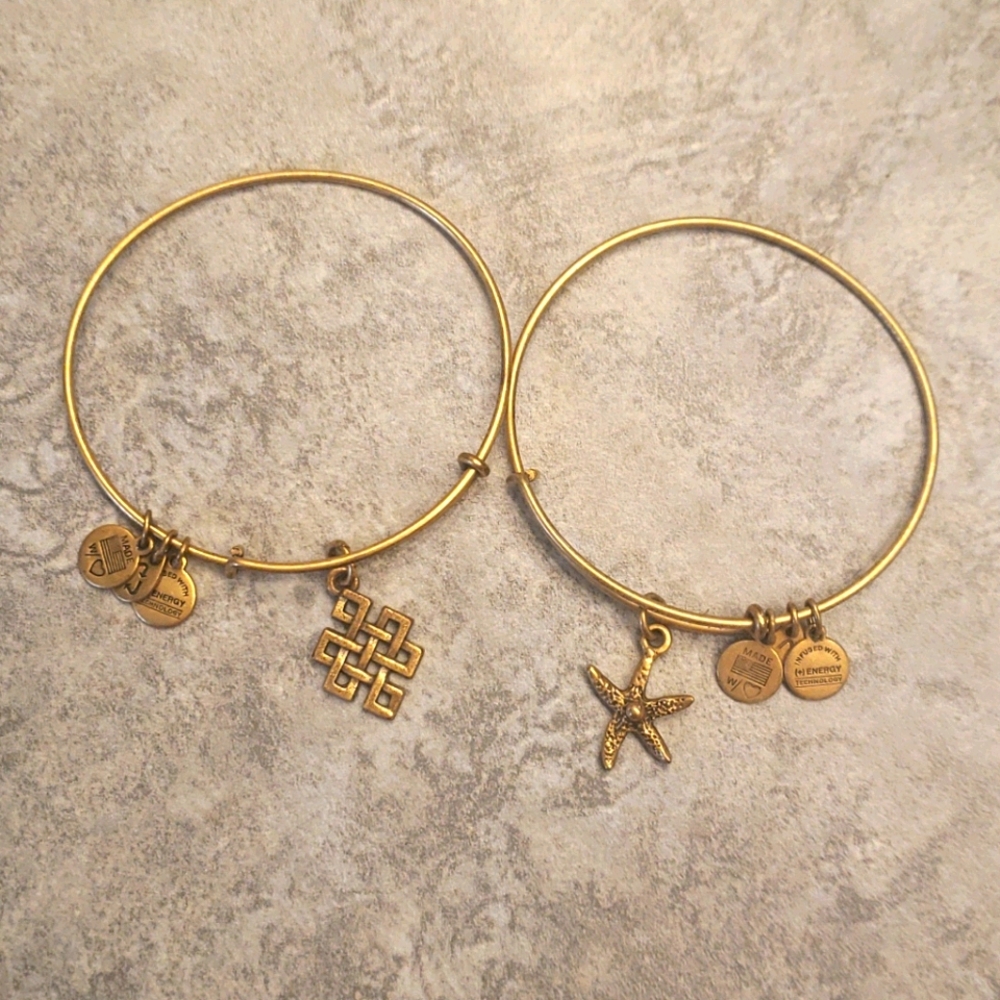 Alex and Ani Bracelet Set